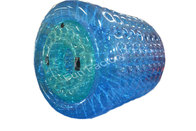 PVC 1.8m Zorb Water Ball Durable , Blue Water Roller Customized