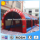 Customized  Inflatable Sports Games Outdoor Inflatable Paint Ball Game CE Blower
