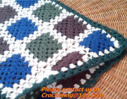 European cotton crochet lace cushion cover pillow case for home decor wedding gift colorfu