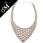 Antique fashion design silver metal handcrafted necklaces 2013 (JNL0137)