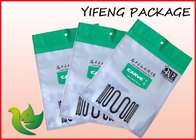 Zipper Top Resealable Flat Poly Bags Custom Printed Garment Packaging Bags