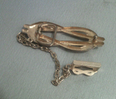 Gold Alloy Cloth Belt Buckle for Garment / Shoes / handbag / belt with chain