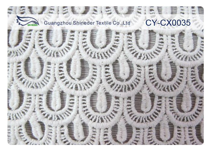 Eco-Friendly Embroidered Lace Fabric For Lingerie , Underwear CY-CX0035