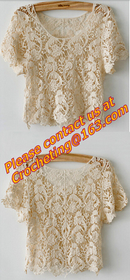 women clothing summer Hollow out belt sexy knitted crover up crochet beach dress robe femm