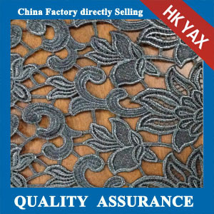 China factory YAXL-E1168 Fashion embroidery lace fabric,new design fabric lace,latest lace fabric