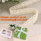 exquisite elastic stretch Crochet Lace trim handmade 7cm Cotton Lace