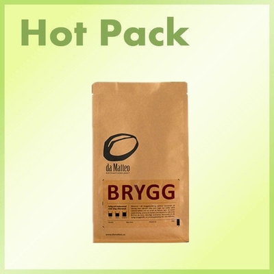 Custom zipper kraft paper bags of coffee quality assurance