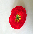 Artificial Faux Silk Real Touch Diameter 10cm Tea Rose Flower Head