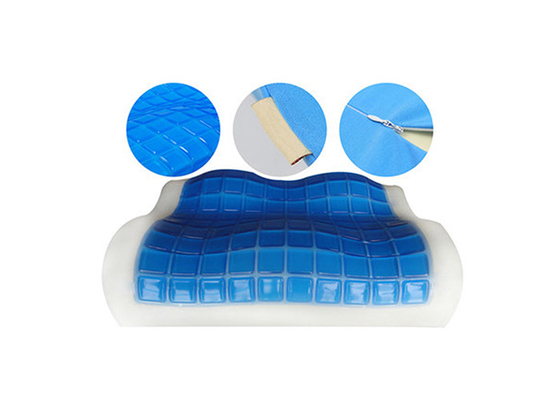 Portable Orthopedic Gel Seat Cushion for Cars , Swimming Cloth Cover