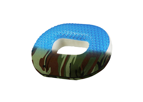 Polyester Gel Seat Cushion Memory Foam Ring Cushion for Hemorrhoids