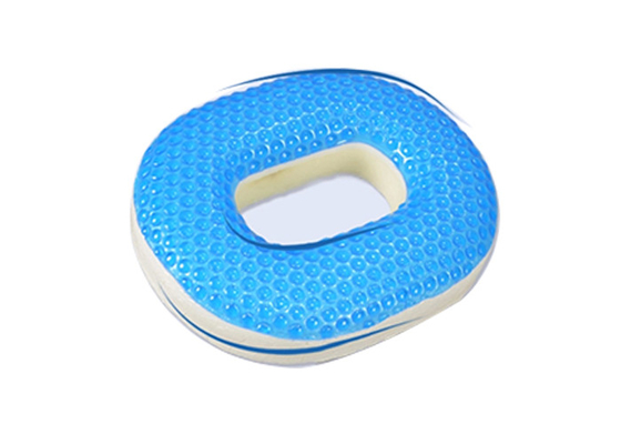 Polyester Gel Seat Cushion Memory Foam Ring Cushion for Hemorrhoids