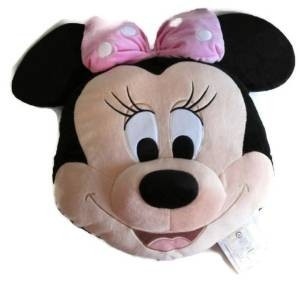 Disney Mickey Moue Minnie Mouse Head Cushions And Pillows For Bedding