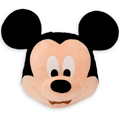 Disney Mickey Moue Minnie Mouse Head Cushions And Pillows For Bedding