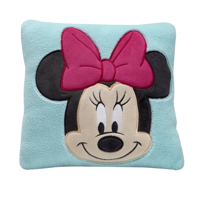 Blue / Pink Disney Mickey Mouse Plush Pillow Minnie Mouse Cushion