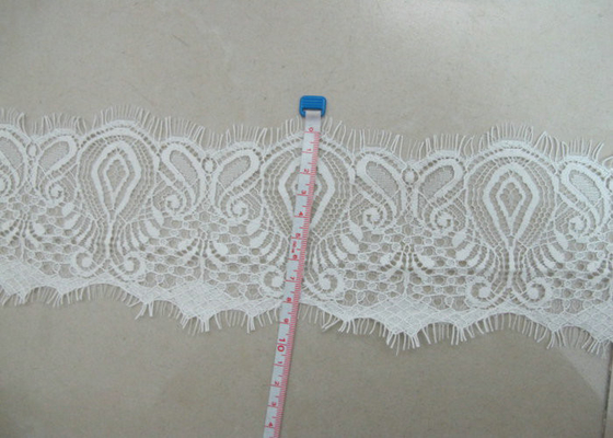 100% Nylon Eyelash Lace Trim for Clothing , Wedding Dress CY-HB3241