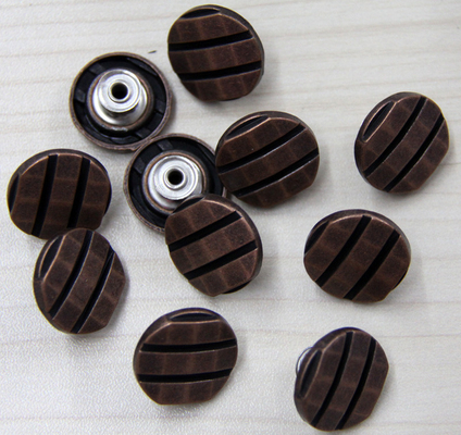 Eco freindly Custom Clothing Buttons / Hardware Diamond Decoration