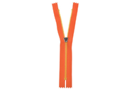 Long Chain 5# Open-End Resin Waterproof Zipper C / E Auto Lock Slider Orange