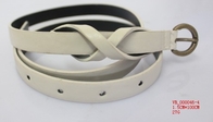 Aurichalceous and silver Buckle Cloth Belts For Women , costume belts