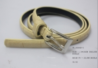 Cloth PU Belts For Women width 1.3cm , length in 100cm exclude buckle