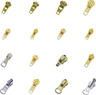 Reversible 5# Plastic Copper Auto Lock Zipper Slider With Thumb Puller