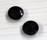 Reusable / Portable Custom Clothing Buttons Embossed Brass , Colorful