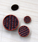 Jeans Custom Clothing Buttons Nickle Free , Engraved / Embossed