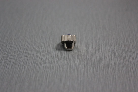 14L ABS acrylic Custom Clothing Buttons with Blue Diamond for girl shirt
