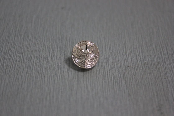 Fashion Eagle Pattern Buttons , Custom Metal Plating Clothing Button