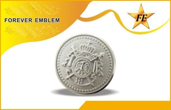 Gold Plated Brass Clothes Custom Metal Buttons With Rivet For Garment Industry