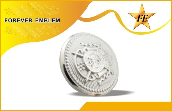 Gold Plated Brass Clothes Custom Metal Buttons With Rivet For Garment Industry