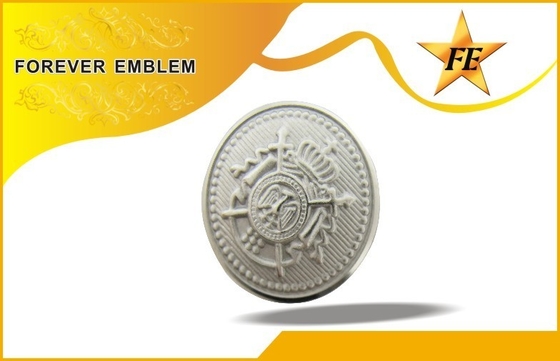 Gold Plated Brass Clothes Custom Metal Buttons With Rivet For Garment Industry