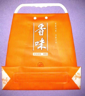 Customized Clothing Plastic Handle Bag Promotion Shopping Bags