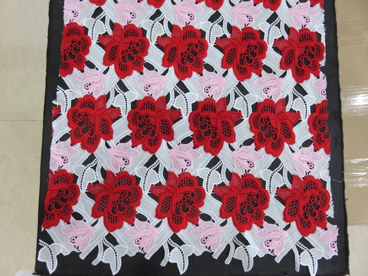 New three colors  / Embroidered Lace Fabric CX0778