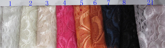 New Fashion Spandex Elastic Lace Fabric For Wedding Dress , Lingerie CY-DN0006