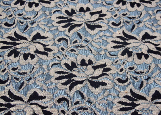 Underwear High Tenacity Elastic Lace Fabric , Flower Lace Fabric CY-LW0790