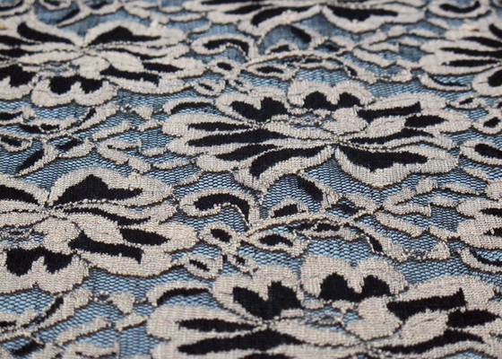 Underwear High Tenacity Elastic Lace Fabric , Flower Lace Fabric CY-LW0790