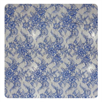 Beautiful Red And Blue Eyelash Lace Trim By The Yard For Wedding Dress