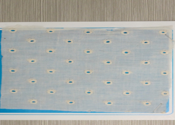 Charming Cotton Eyelet Lace Trim , Water Soluble Lace Material CY-CX0113