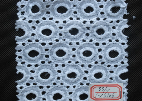  Embroidered Eyelet Lace Trim 