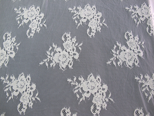 Corded Cotton Bridal Lace Trim Fabric For Wedding Dresses CY-HB0478