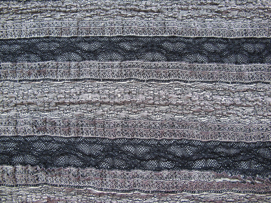 Multilayer Bridal Stretch Lace Trim Fabric Eco Friendly 50’’- 52’’ CY-LW0182