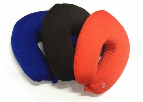 Relax foam beads U shape Electric Massage Pillow  , travel neck pillow