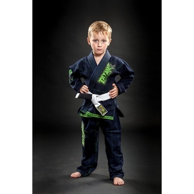 Customized Brazilian Jiu Jitsu Gi Black Martial Arts Uniforms for Boys , Girls