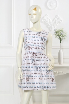 Sleeveless Polyester Womens Casual Clothing Going Out Dresses Of Digital Printing