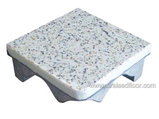 Granite Finish Raised Metal Floor / Raised Access Flooring Fireproof