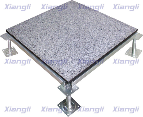 Granite Finish Raised Metal Floor / Raised Access Flooring Fireproof