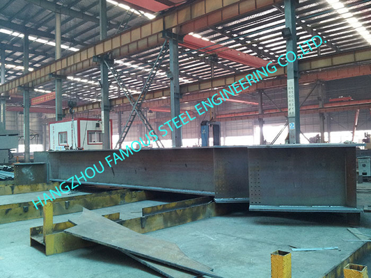 Metal Industrial Wide Clearspan Shelters Preengineered AISC 80 X 110