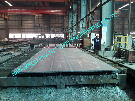Metal Industrial Wide Clearspan Shelters Preengineered AISC 80 X 110