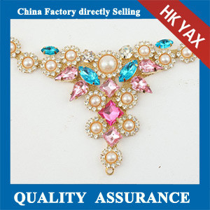 high end quality crystal rhinestone metal trim,best sale trim metal,China munufacturer metal trim for shoes