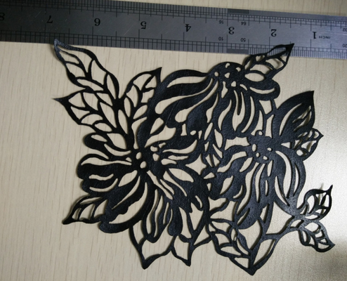 Black Heat Transfer Rhinestones PU material with National Cultural